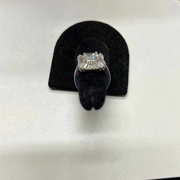 Hall of Mirrors Lab Created Diamond Statement Ring - Picture 4 of 6